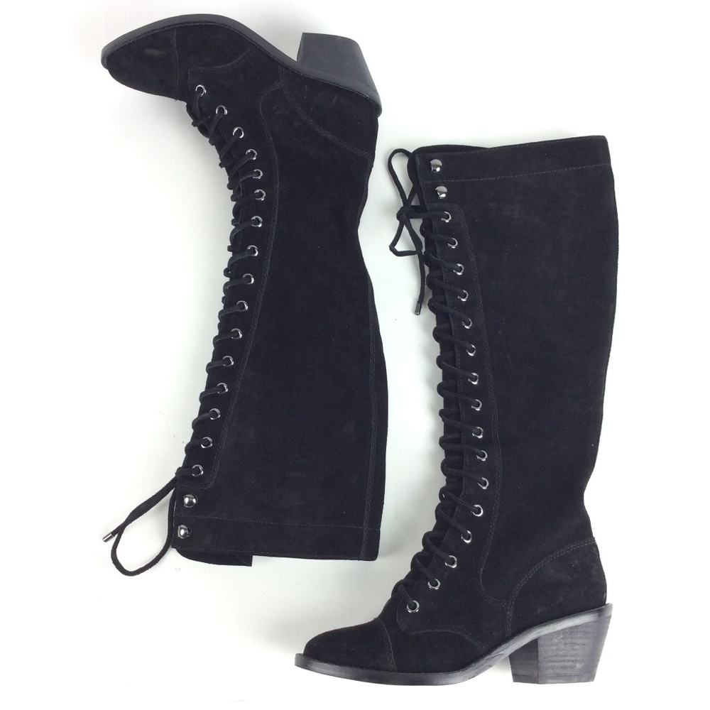 Gianni Bini Women's Military Style Knee Hi Boots